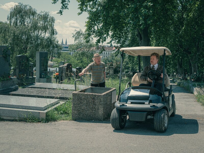 Nicholas Ofczarek (Heli Wondratschek). – Bild: ORF/​Amazon/​MGM