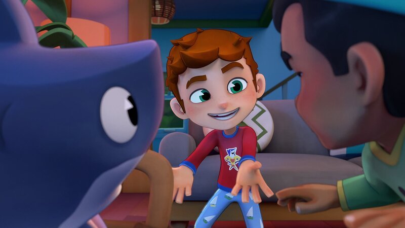 Sharkdog (l.), Max (m.) – Bild: Paramount