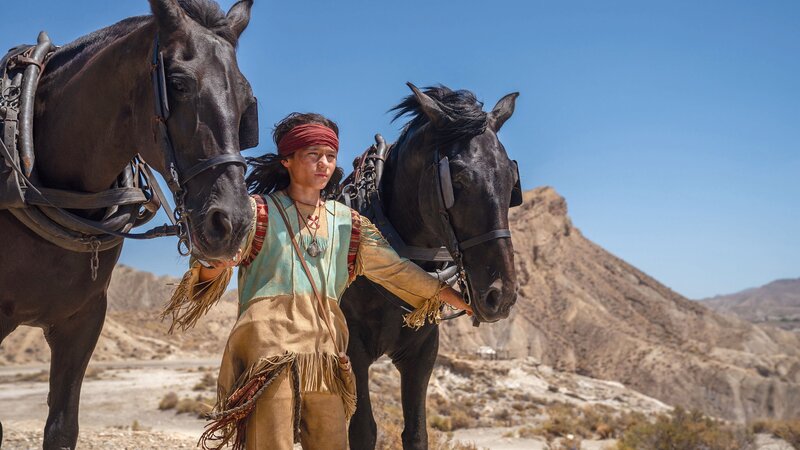 Der junge Häuptling Winnetou – Bild: RTLZWEI /​ marc reimann