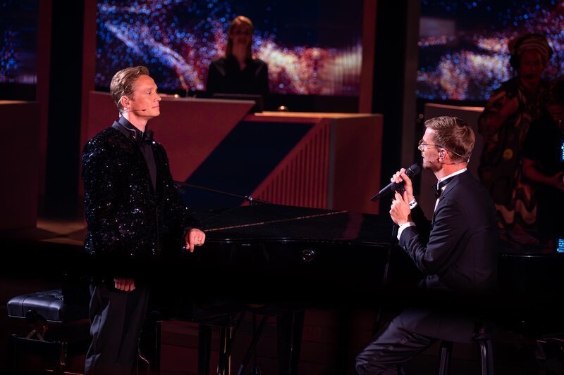 Matthias Schweighöfer (l.); Joko Winterscheidt (r.) – Bild: ProSieben/​Florida TV /​ Julian Mathieu Eigenproduktionsbild frei