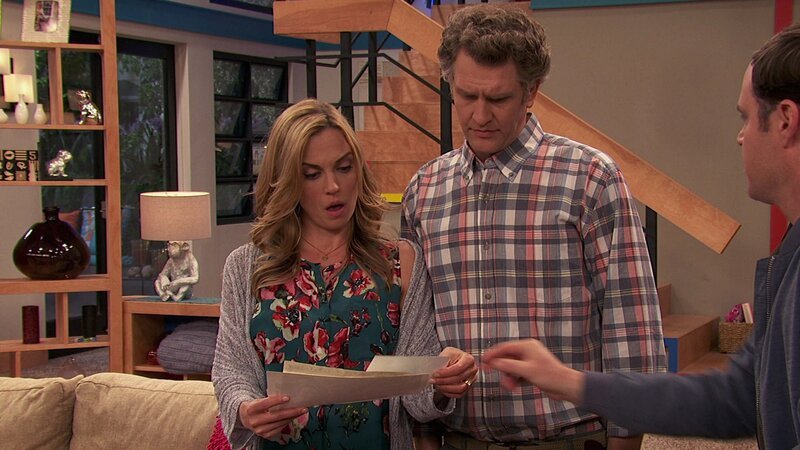 Mrs. Hart (Kelly Sullivan, l.), Jake Hart (Jeffrey Nicholas Brown, m.) – Bild: ViacomCBS