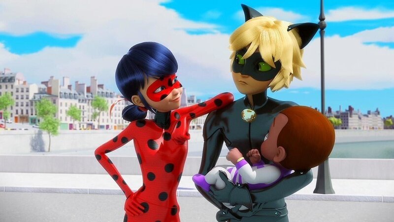 L-R: Marinette Dupain-Cheng und Adrien Agreste – Bild: Disney Enterprises Inc.