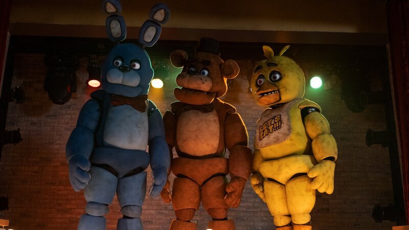L-R: Bonnie, Freddy Fazbear, Chica – Bild: CH Media L-R: Bonnie, Freddy Fazbear, Chica – Bild: CH Media
