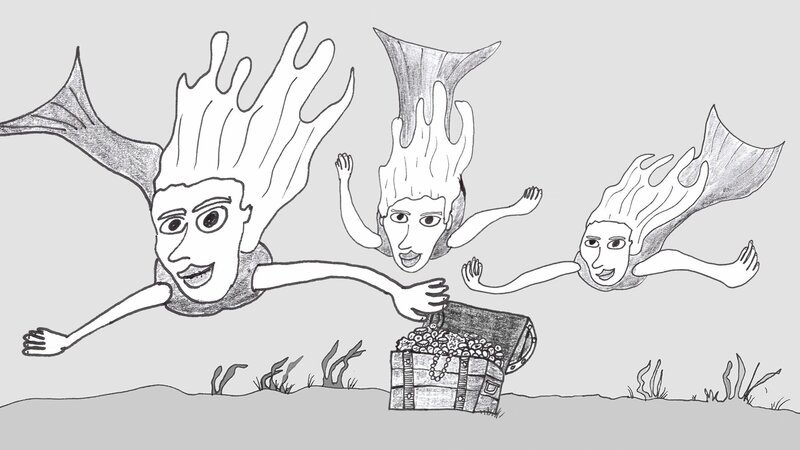 Richard Wagners „Rheingold“ in unter 10 Minuten! Hier erklären Kinder mit ihrer ganz eigenen Sicht auf die Dinge sehr anschaulich den ersten Teil des „Ring des Nibelungen“ in einem Comic-Video – und man erfährt, wie Alberich den Schatz klaut, Wotan ihn über den Tisch zieht und am Ende der machtvolle Ring dann doch in die falschen Hände gerät. Opernvorbereitung mal anders. – Bild: BR /​ Alex Naumann