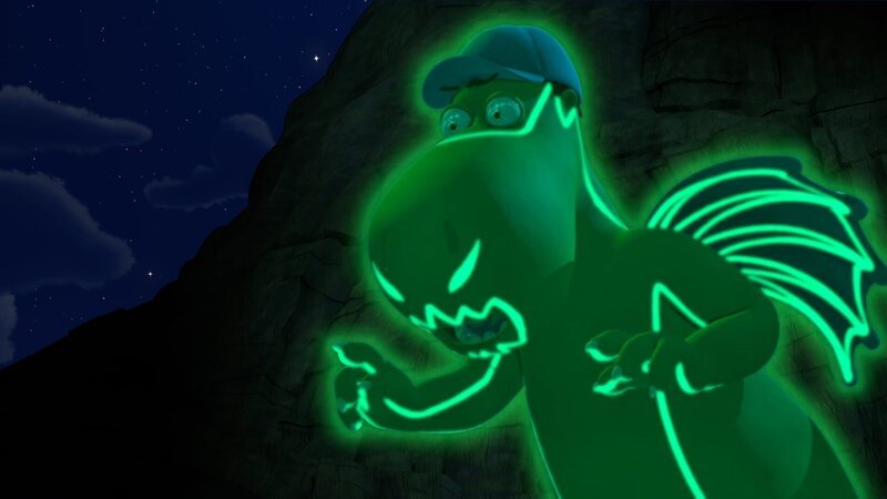 Wer verbirgt sich hinter dem unheimlichen Drachengott? – Bild: ZDF/​Caligari