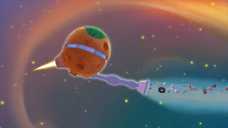 Der kleine Prinz und seine Freunde folgen der Spur des Monsters. – Bild: WDR/​Method Animation