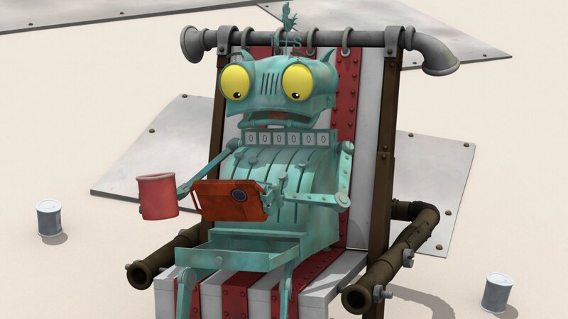 Rost bekommt von Bö eine dringende Nachricht. Sie braucht seine Hilfe! – Bild: ZDF/​Caligari