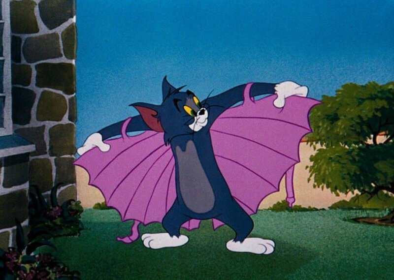 Kater Tom lässt nichts unversucht, um Jerry aus dem Vogelnest zu jagen. – Bild: SUPER RTL