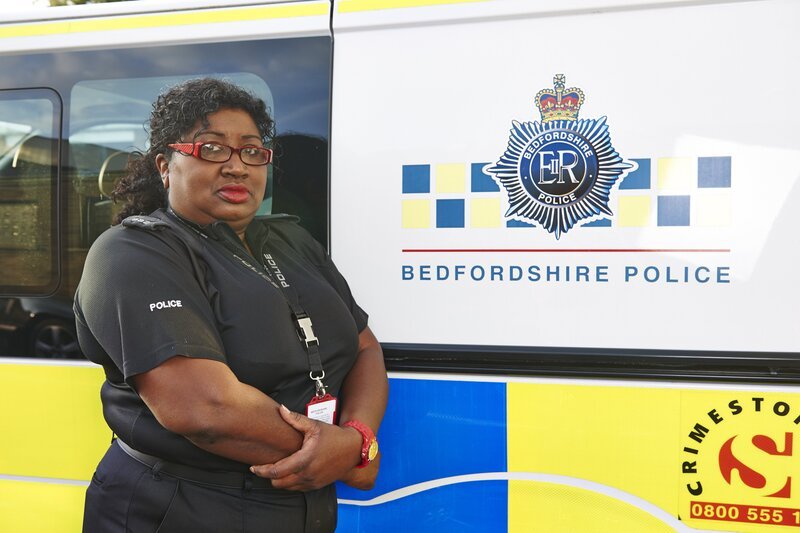 Polizeiinspektor Cheryldeen Liversidge – Bild: Adam Lawrence 2014 Lizenzbild frei