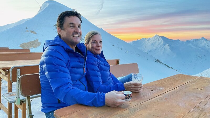 Britanniahütte, VS: Dario Andenmatten, Manuela De Simone. – Bild: 3sat