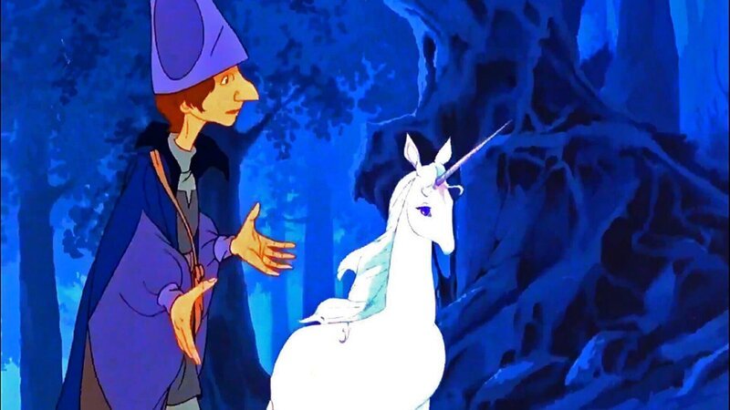 Zauberlehrling Schmendrick und das Einhorn – Bild: RTL II