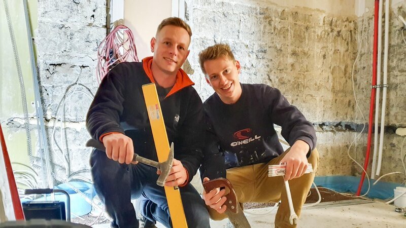 Marcel und Chris – Bild: RTL /​ Tokee Bros.