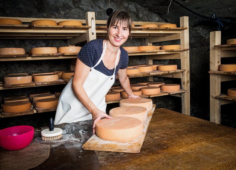 SRF bi de Lüt – Landfrauenküche, Folge 5; Karin Caminada – Bild: SRF1
