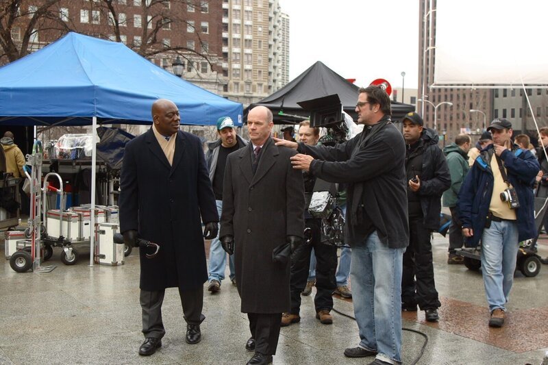 Bei den Dreharbeiten zu Cold Case .. – Bild: Warner Bros. Television Lizenzbild frei