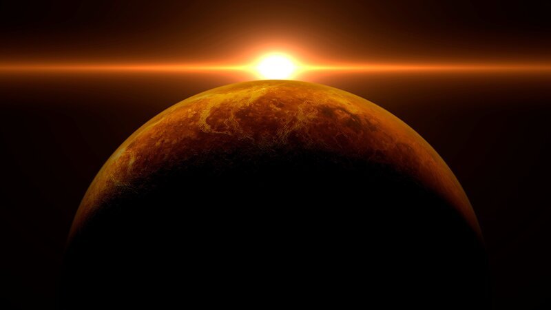 Venus bei Sonnenaufgang – Bild: aetnuklib /​ THE HISTORY CHANNEL /​ A+E Networks