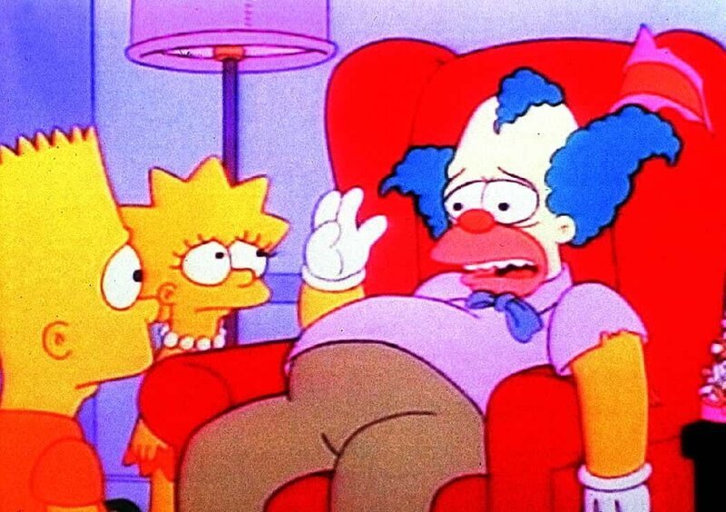 L-R: Bart, Lisa und Krusty – Bild: ProSieben