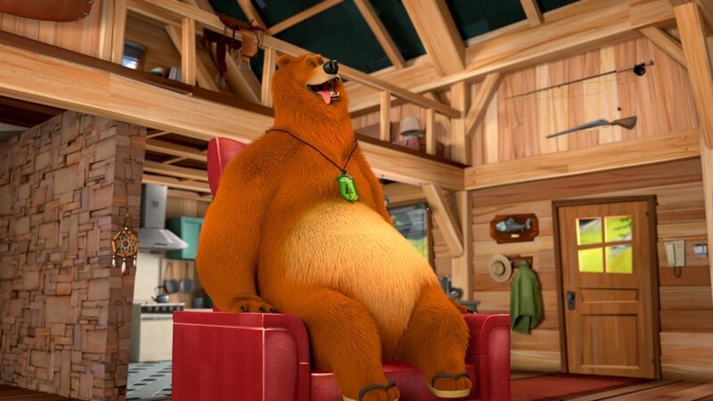 Der Ranger hat einen neuen Massagesessel bestellt – zu Grizzys großer Freude. Er nimmt sofort Platz und lässt es sich gutgehen.Doch leider ist er nicht der einzige, der an dem neuen Gerät interessiert ist. Und was hat es eigentlich mit diesem „Turbomodus“ auf sich?  +++ – Bild: Der Turbosessel /​ © Studio Hari S.A.R.L.