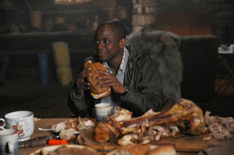 PSYCH -- „Lassie Jerky“ Episode 703 -- Pictured: Dule Hill as Gus – Bild: UNIVERSAL CHANNEL