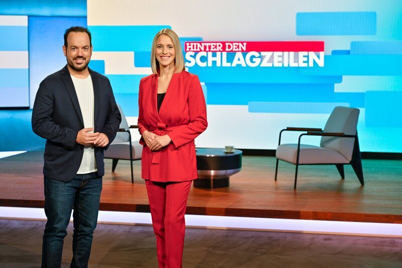 Patrick Budgen, Mariella Gittler. – Bild: ORF/​Thomas Ramstorfer