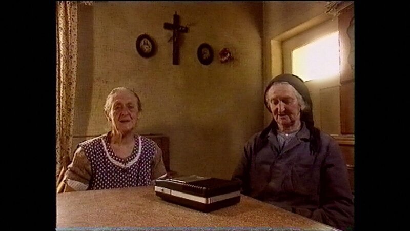 Die Schwestern Marie Walz, 80 Jahre, und Klara Walz, 71 Jahre. – Bild: BR /​ SWR