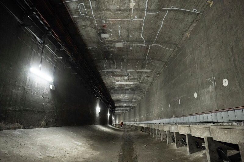 Der Queensway-Tunnel in Liverpool führt unter dem River Mersey hindurch. – Bild: Phoenix Television /​ THE HISTORY CHANNEL