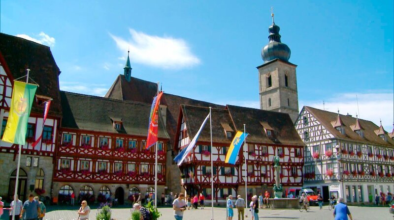 Ansicht der Altstadt von Forchheim. – Bild: B.O.A. Videofilmkunst GmbH/​BR/​André Knauer
