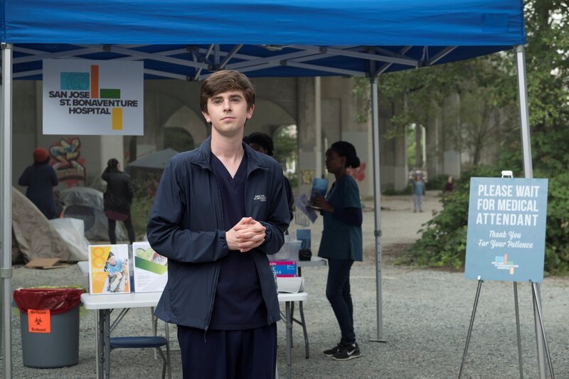 Freddie Highmore (Dr. Shaun Murphy). – Bild: Jeff Weddell /​ American Broadcasting Companies, Inc.