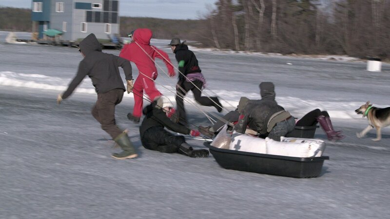 The sled race has begun. – Bild: Animal Planet /​ Discovery Communications