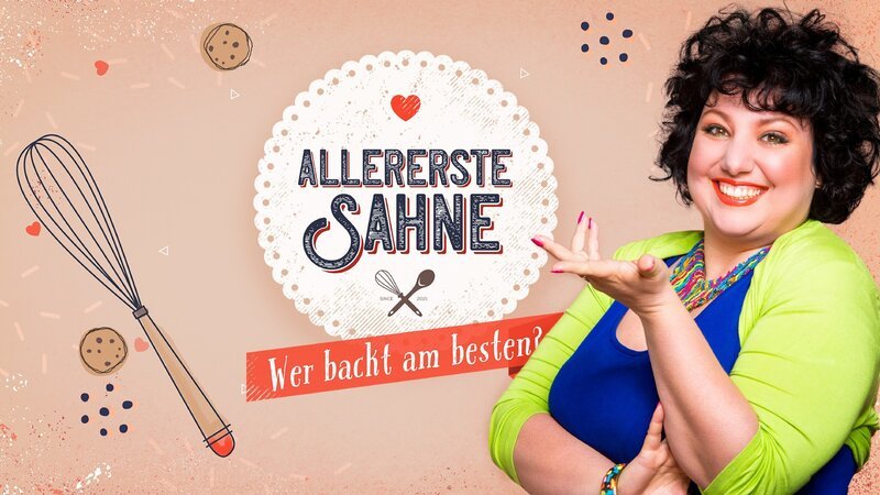 Fünf Hobbybäcker:innen backen in der neuen VOX-Back-Challenge fünf Tage lang gegeneinander. Dabei gibt täglich ein Kandidat das persönliche Meisterstück vor, das die anderen vier Kandidat:innen ohne Rezept bestmöglich nachbacken müssen. Moderatorin Meltem Kaptan kommentiert den Vorgang aus der Backstube und schaut den Bäcker:innen über die Schulter. – Bild: TVNOW /​ Guido Schröder