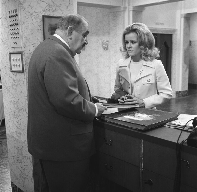 Fritz Eckhardt, Claudia Rieschel. – Bild: ORF III