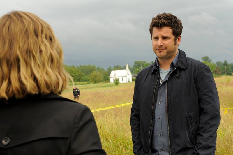 PSYCH -- „Juliet Wears the Paintsuit“ Episode 709 -- Pictured: James Roday as Shawn Spencer. – Bild: USA Network Media /​ UNIVERSAL CHANNEL