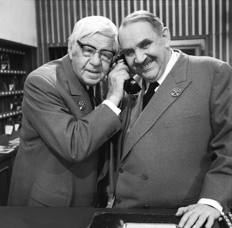 Paul Hörbiger, Fritz Eckhardt. – Bild: ORF III