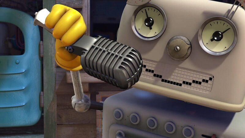 Bud-D möchte alle seine Freunde mit seinem neuen Rap-Song beeindrucken – Bild: KiKA/​Snapper Productions/​Q Pootle 5 LTD