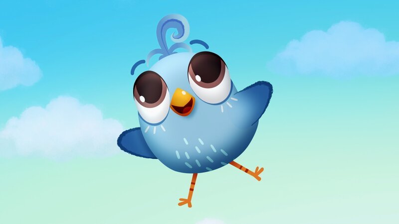 Odo hilft seiner besten Freundin Doodle dabei ihre Flugangst zu überwinden. – Bild: KiKA/​Sixteen South & Letko