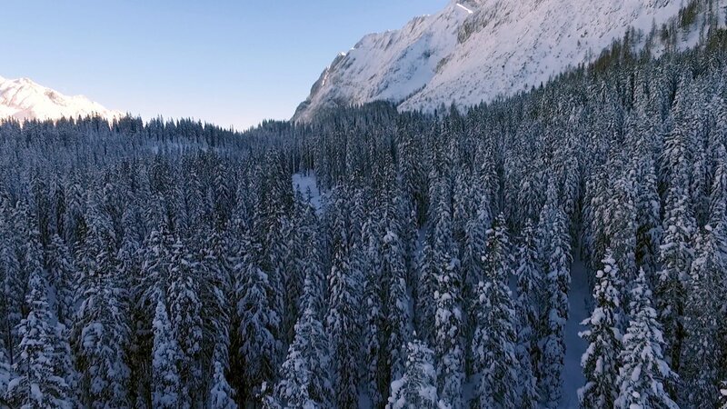 Winterlandschaft im Gaistal – Zugspitz. – Bild: ORF III