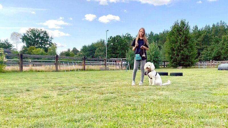 Lilli und Shira in der Hundeschule – Bild: MDR /​ STARSHIPFILM GmbH