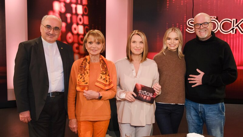 Wilhelm Krautwaschl, Uschi Glas, Barbara Stöckl, Lisa-Marie Friedle, DJ Ötzi. – Bild: ORF/​Günther Pichlkostner