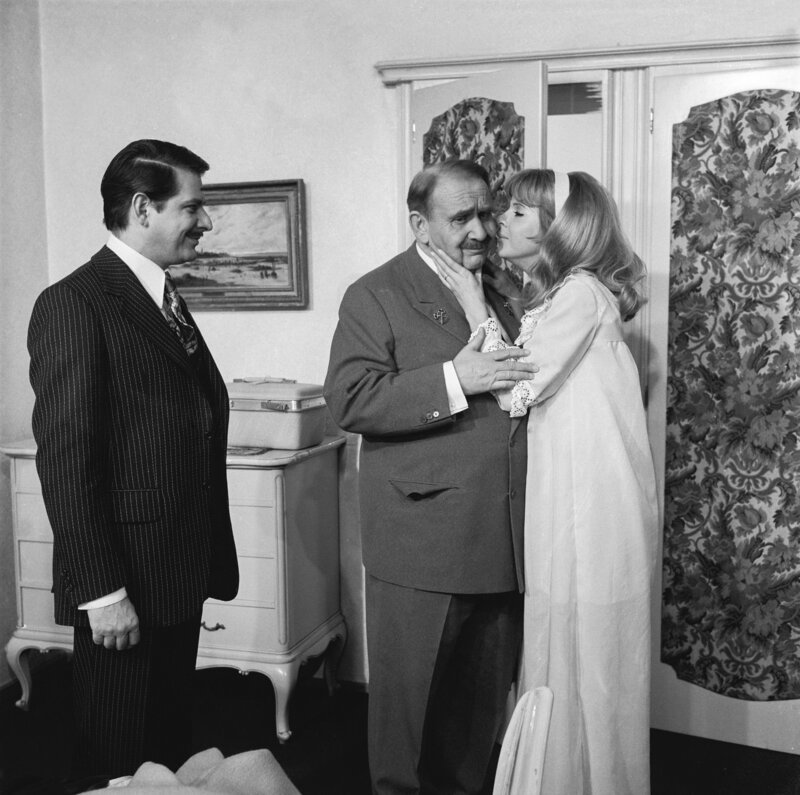 Erich Padalewski, Fritz Eckhardt, Monika Strauch. – Bild: ORF III