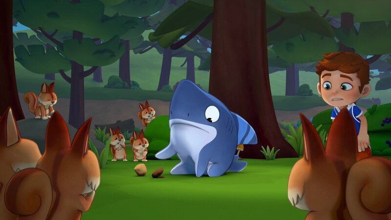 Sharkdog (m.), Max (hinter, r.) – Bild: Paramount