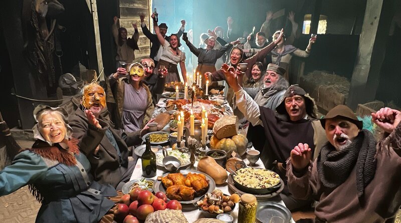 Das mittelalterliche Fastenfest kurz bevor der Karneval beginnt. – Bild: WDR/eitelsonnenschein GmbH/Danny Fischer Das mittelalterliche Fastenfest kurz bevor der Karneval beginnt. – Bild: WDR/eitelsonnenschein GmbH/Danny Fischer