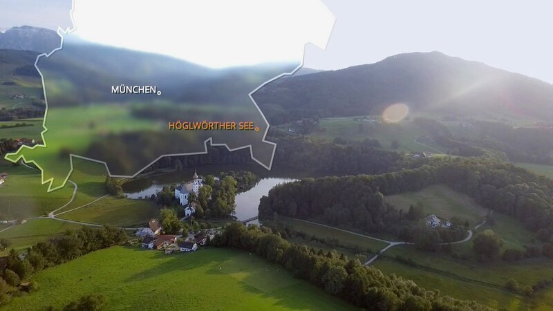 Bayrische Inselgeschichten – Högelwörther See Der Högelwörtersee in Bayern – Bild: SRF/​BR/​TELLUX FILM GmbH