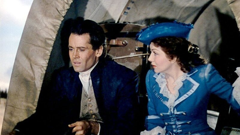 Die Eheleute Gil (Henry Fonda) und Lana (Claudette Colbert) suchen ihr Glück als Siedler im Westen. – Bild: ART Die Eheleute Gil (Henry Fonda) und Lana (Claudette Colbert) suchen ihr Glück als Siedler im Westen. – Bild: ART