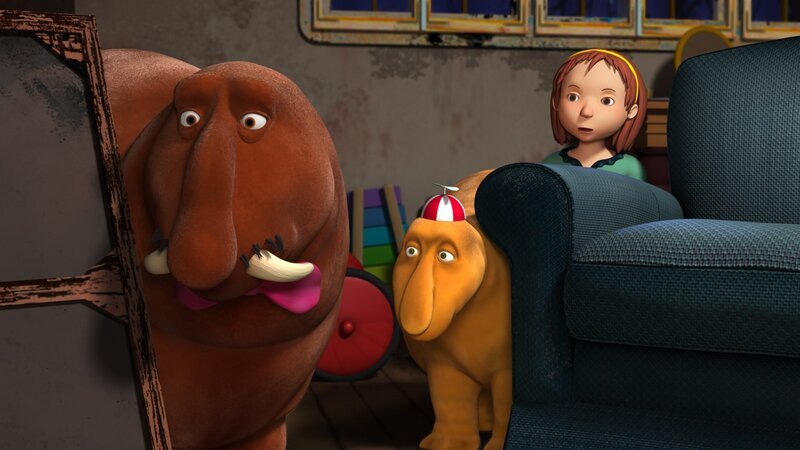 Auf der Suche nach den verschwundenen Keksen. – Bild: rbb/​DIGITRICK Berlin