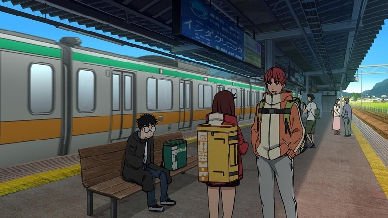 L-R: Ken Takakura, Momo Ayase, Jin Enjouji – Bild: Yukinobu Tatsu/​SHUEISHA, DANDADAN Production Committee