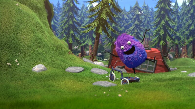 Strit fährt gern Fahrrad. – Bild: NDR/​Copenhagen Bombay