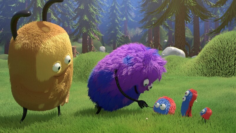 Sind nicht alleine im Wald: Kiwi (l.) und Strit (r.) – Bild: NDR/​Copenhagen Bombay