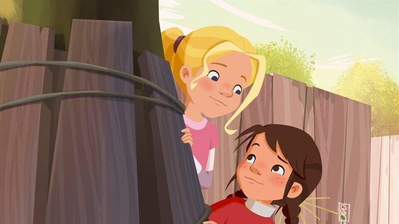 Am 1. April Streiche zu spielen macht den Mädchen richtig Spaß! – Bild: ZDF/​WunderWerk