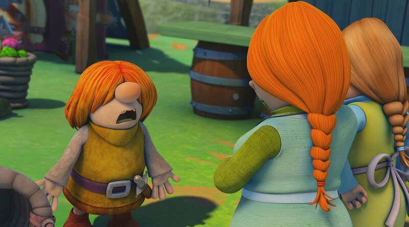 Snorre will sich nicht waschen. – Bild: ZDF/​studio 100media