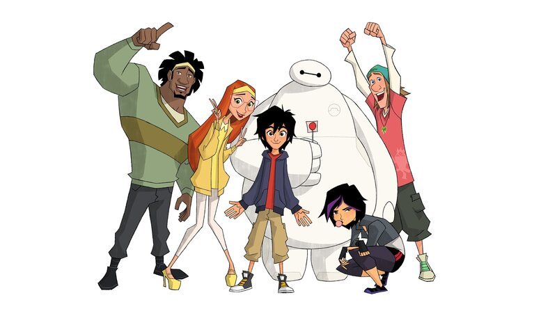 WASABI, HONEY LEMON, HIRO, BAYMAX, GO GO, FRED. – Bild: Disney Enterprises, Inc.