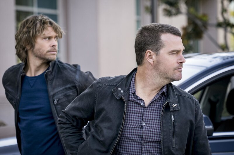 Marty Deeks (Eric Christian Olsen, l.); G. Callen (Chris O’Donnell, r.) – Bild: PLURIMEDIA (CBS Broadcasting, Inc)